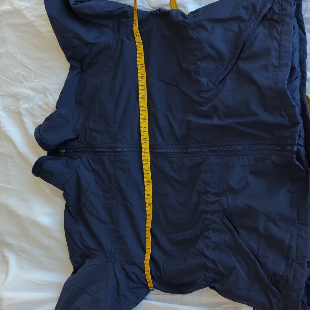 Vintage 90s/Y2K Columbia HooDoo Interchange Jacket - Orange & Navy - Picture 13 of 16
